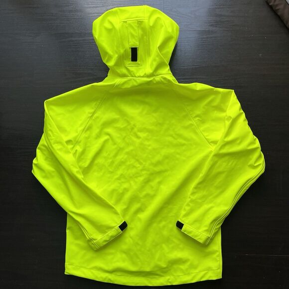 Grundens Men's Neptune 319 Fishing Jacket Waterproof Hi-Viz Yellow Rain Coat Sm - Picture 2 of 16
